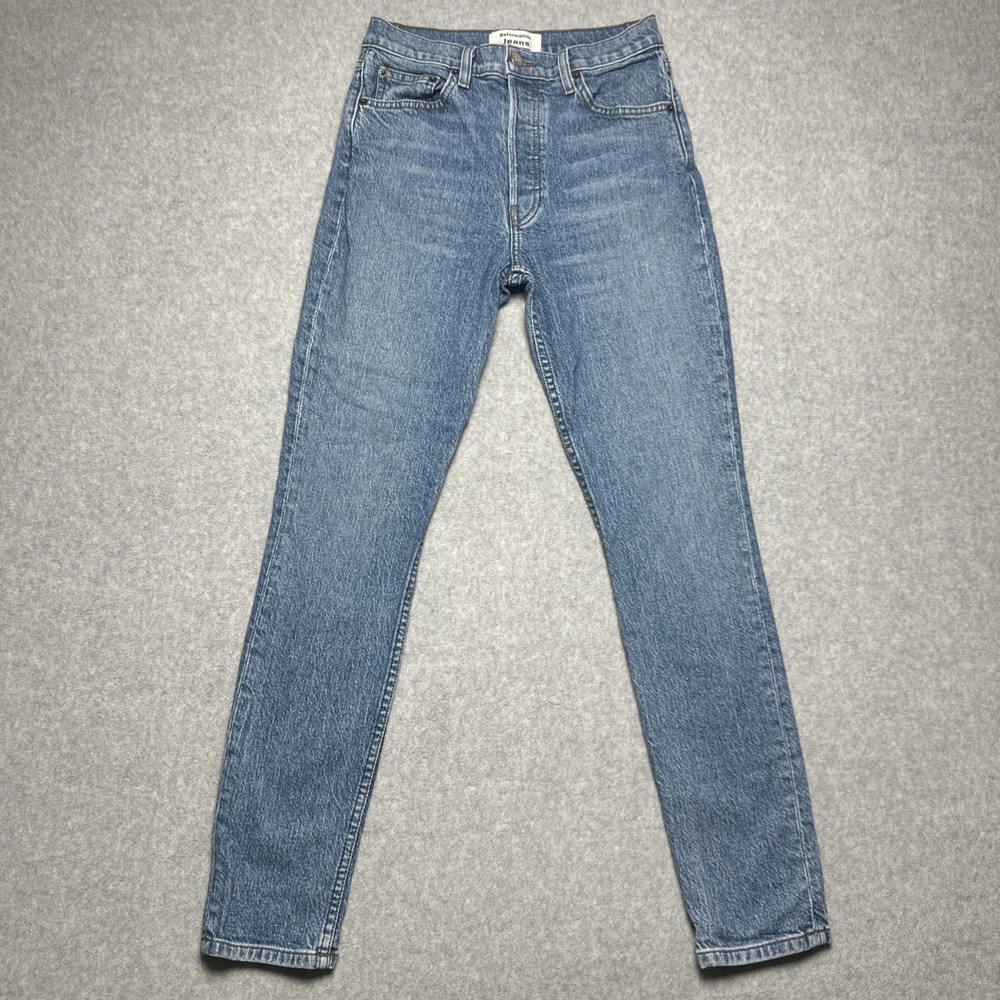 Reformation Serena High Waisted Skinny Jeans Maya‎ Wash Denim Pants Size 2